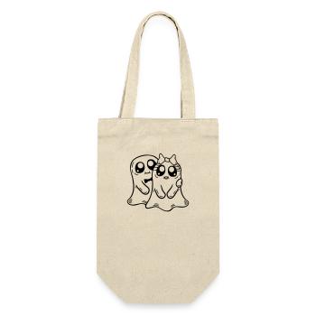 Fantômes Couple Homme Femme - Sac à bouteille - nature - Devant