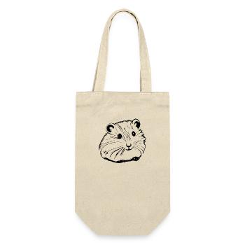 Hamster mignon animal rongeur animaux drôle animal 3 - Sac à bouteille - nature - Devant