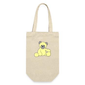 Teddy - Gift Bag for Bottles - nature - Front
