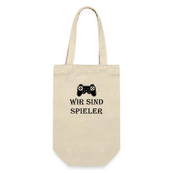 Game Gaming PC - Geschenkbeutel für Flaschen - Natur - Vorne