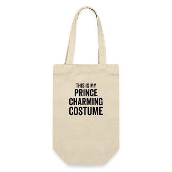 This is My Prince Charming Costume - Gift Bag for Bottles - nature - Front