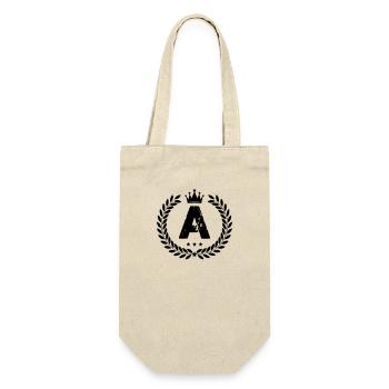 Coat of arms A - Gift Bag for Bottles - nature - Front