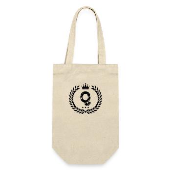 Coat of arms Q - Gift Bag for Bottles - nature - Front