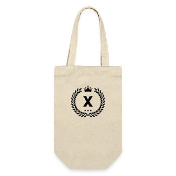 Coat of arms X - Gift Bag for Bottles - nature - Front