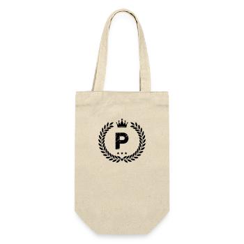 Coat of arms P - Gift Bag for Bottles - nature - Front