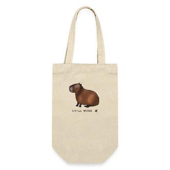 Capybara Chill Mode - Gift Bag for Bottles - nature - Front