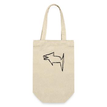Shark - Gift Bag for Bottles - nature - Front