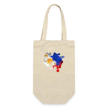Philippines drapeau philippin fierté je cadeau - Sac à bouteille - nature - Devant