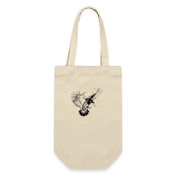 Raven - Gift Bag for Bottles - nature - Front