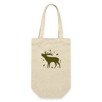 Deer - Forest, Nature, Animal Welfare - Gift Bag for Bottles - nature - Front