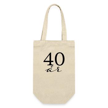 40 ans - Sac à bouteille - nature - Devant