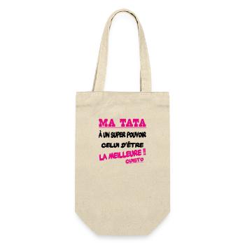 Ma tata la meilleure cuisto - Sac à bouteille - nature - Devant