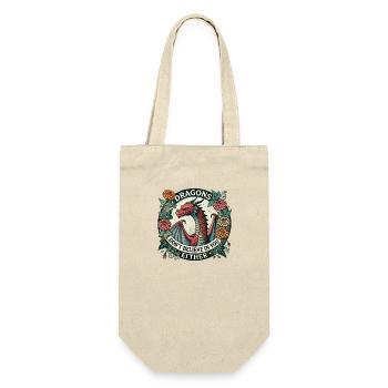 Dragons don't believe in you either - Gift Bag for Bottles - nature - Front