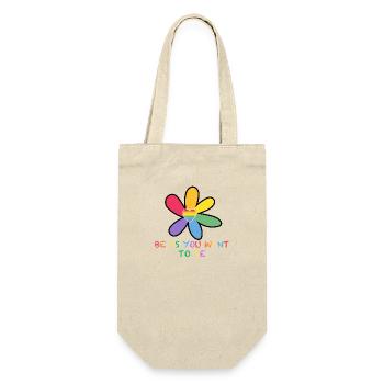 be as you want to be - Gift Bag for Bottles - nature - Front