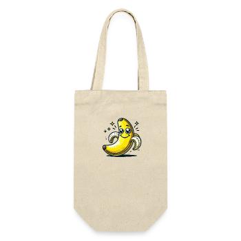 banana - Gift Bag for Bottles - nature - Front