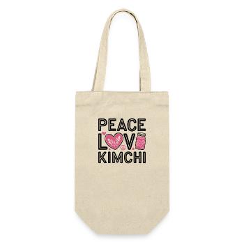 Statement for kimchi fans - Gift Bag for Bottles - nature - Front