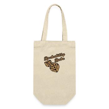 Rockabilly Babe - Gift Bag for Bottles - nature - Front