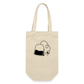 clipart tea bag tea - Gift Bag for Bottles - nature - Front