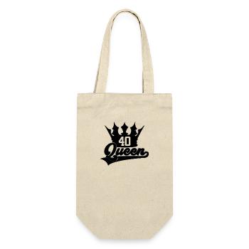 40E ANNIVERSAIRE DE LA REINE 1981 - Sac à bouteille - nature - Devant