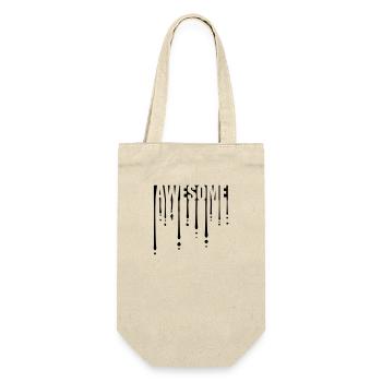 Drops Awesome Graffiti - Gift Bag for Bottles - nature - Front