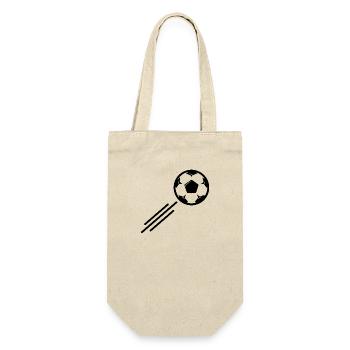 Football Soccer - Gift Bag for Bottles - nature - Front