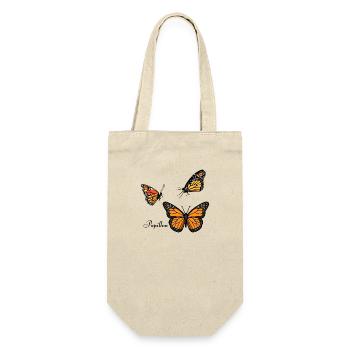 Groupe de papillons - Sac à bouteille - nature - Devant