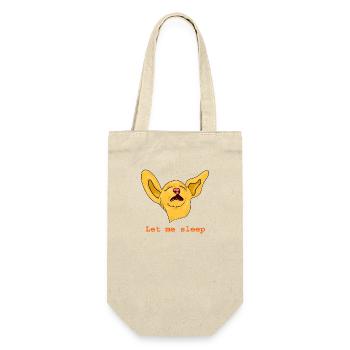 lazy dog - Gift Bag for Bottles - nature - Front