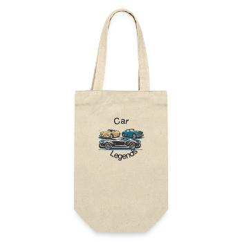 Car legends - Gift Bag for Bottles - nature - Front