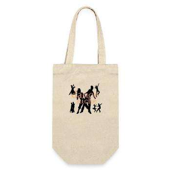 Dancing Dance Music - Gift Bag for Bottles - nature - Front