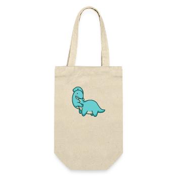 Hugadino Dino Embrace, mignon dinosaure - Sac à bouteille - nature - Devant