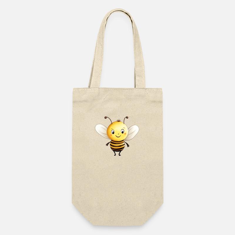 Conception de classe d’abeilles - Sac à bouteille - nature