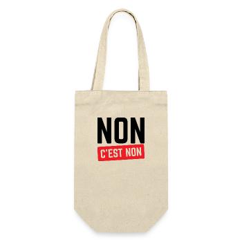Non C'est Non. - Sac à bouteille - nature - Devant