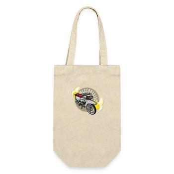Blechbanane // Illustration - Geschenkbeutel für Flaschen - Natur - Vorne