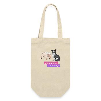 Sheep herd mom - Gift Bag for Bottles - nature - Front
