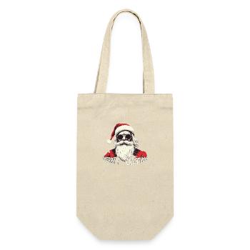Santa Claus - Gift Bag for Bottles - nature - Front