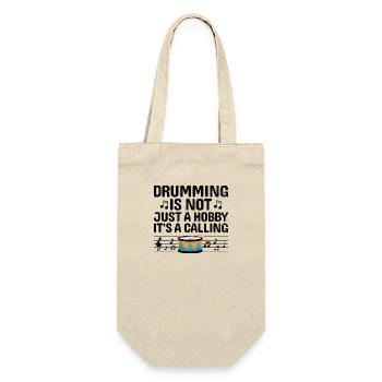 Drum Corps Marching Band Drum Corp Music Percussio - Geschenkbeutel für Flaschen - Natur - Vorne