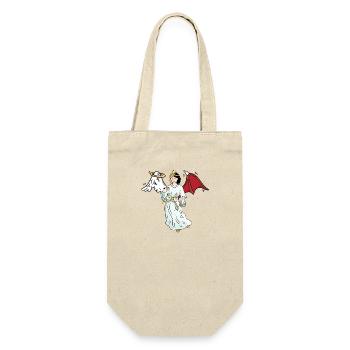 Angel Devil Good Evil Feelings Emotion Satan Dark - Gift Bag for Bottles - nature - Front