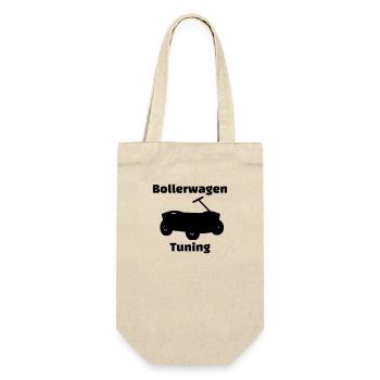 Bollerwagen Tunebar2 - Geschenkbeutel für Flaschen - Natur - Vorne