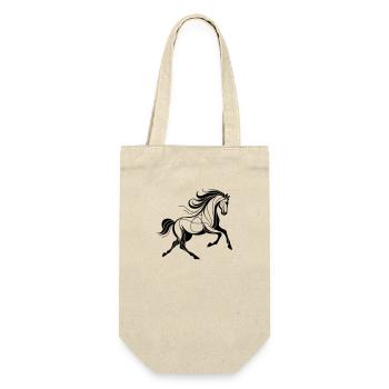 Cheval - Sac à bouteille - nature - Devant