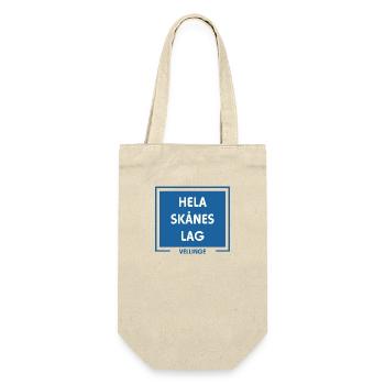 Das gesamte Skåne-Team Vellinge Malmö - Geschenkbeutel für Flaschen - Natur - Vorne