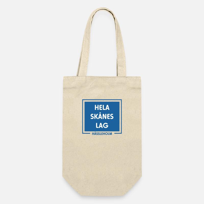 Das gesamte Skåne-Team Hässleholm Malmö - Geschenkbeutel für Flaschen - Natur