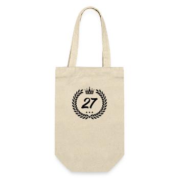 coat of arms 27 - Gift Bag for Bottles - nature - Front