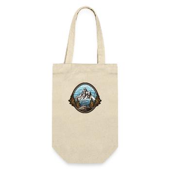 Mountain Mountain - Gift Bag for Bottles - nature - Front