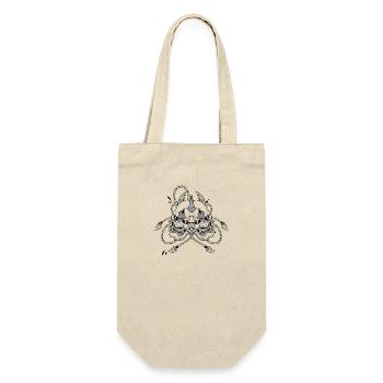Double mask Oni - Sac à bouteille - nature - Devant