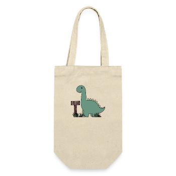 Dino Lio - Gift Bag for Bottles - nature - Front