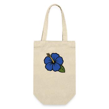 hibiskus flower - Geschenkbeutel für Flaschen - Natur - Vorne