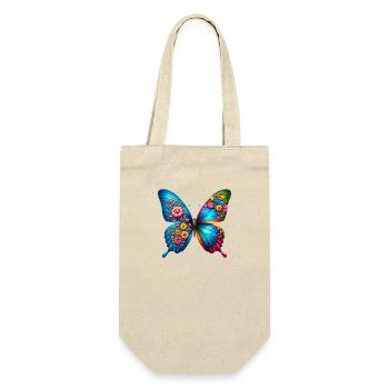 Colorful Butterfly Nature Inspired Summer Vibes - Gift Bag for Bottles - nature - Front