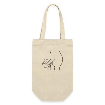 Fart - Geschenkbeutel für Flaschen - Natur - Vorne