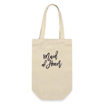 Maid of Honor - Gift Bag for Bottles - nature - Front