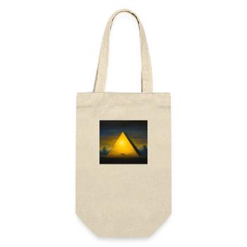Great Pyramid - Gift Bag for Bottles - nature - Front